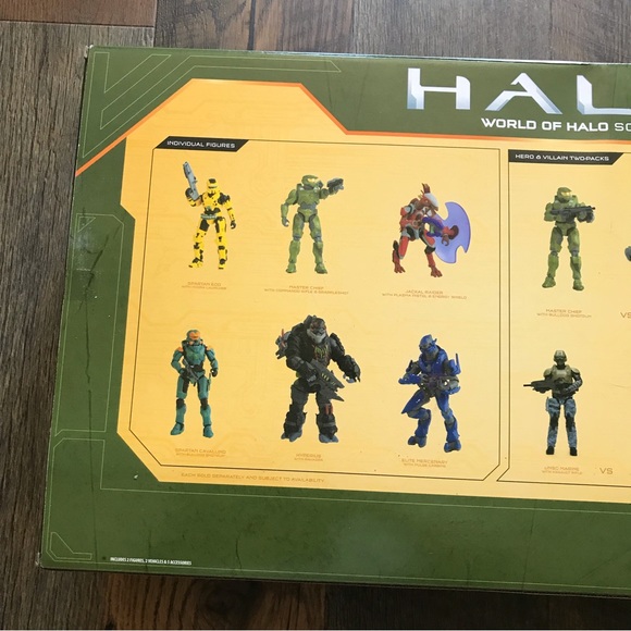 World of Halo Toys Vehicle & Figure Box Set 4" Figures Master Chief Elit… - Picture 7 of 9
